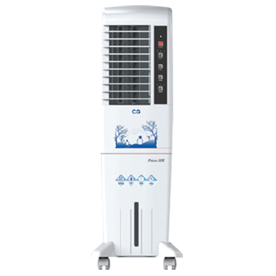 CG 50 Liter Tower Air Cooler (CGPolaris 50R.V2) model CGPolaris 50R.V2 front view - GharOne Nepal
